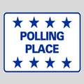 POLLING PLACE Corrugated A-Frame Sign - Multi (SG-213G)