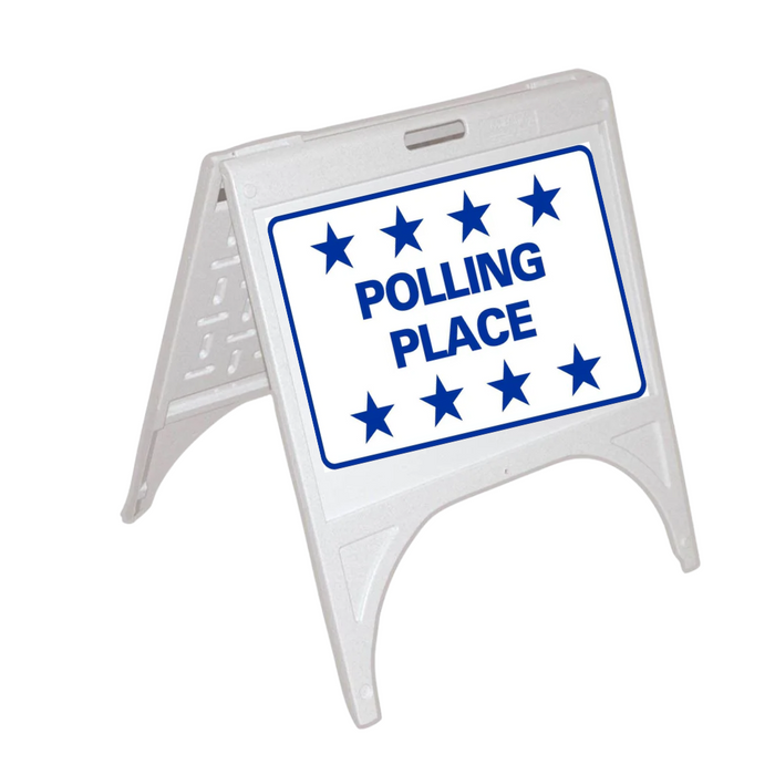 POLLING PLACE Small A-Frame Sign (SG-213D)