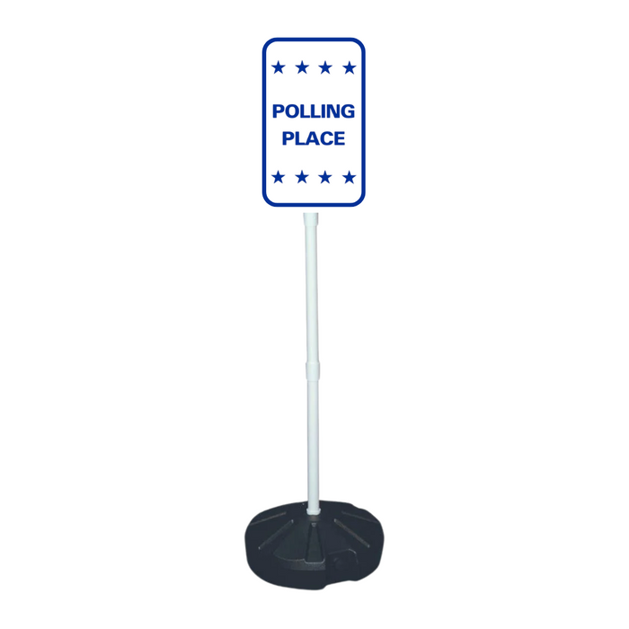 POLLING PLACE Weightable Base Sign (SG-213H)