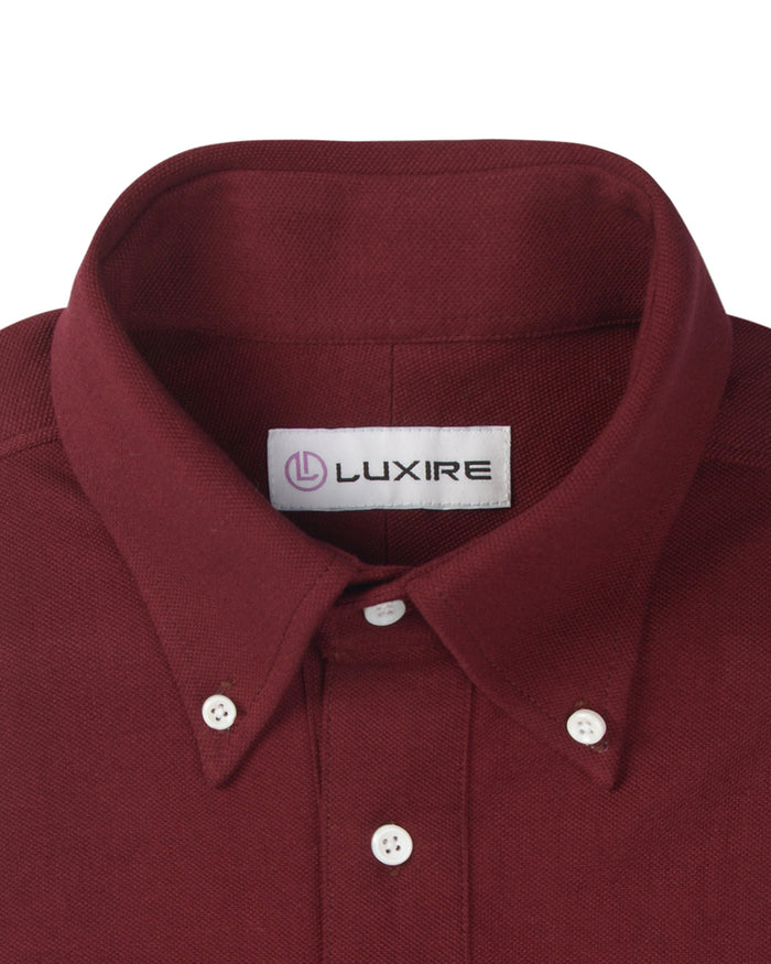 Polo Plain Maroon