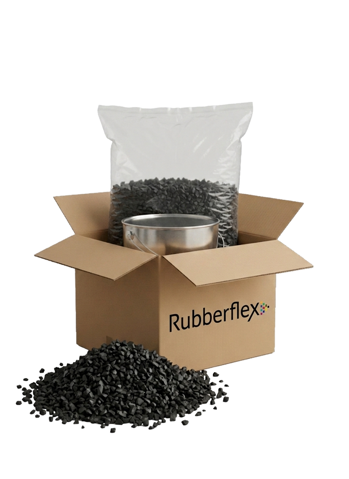 Poured Rubber Canada | EPDM DIY Kit (40 sq ft)