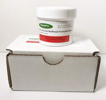 Prefilled 10% NBF formalin specimen containers, Model 1035-22L10 — pathology specimen jars
