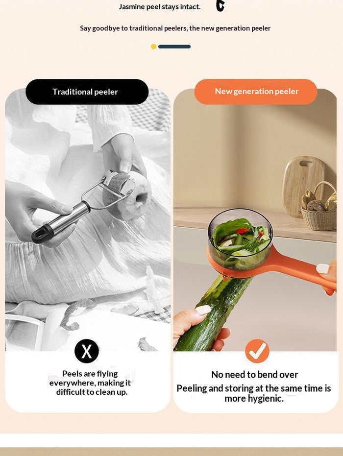 Premium Knife-Style Peeler – Potato, Fruit & Vegetable Scraper