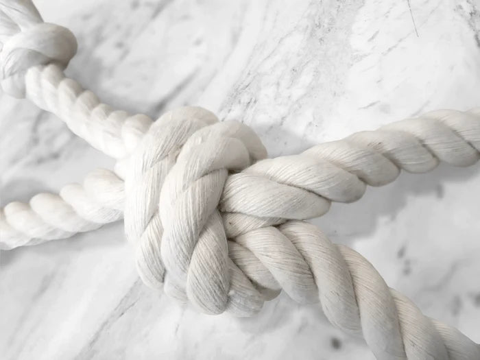 Pulley Rope - Natural Cotton Rope Toy