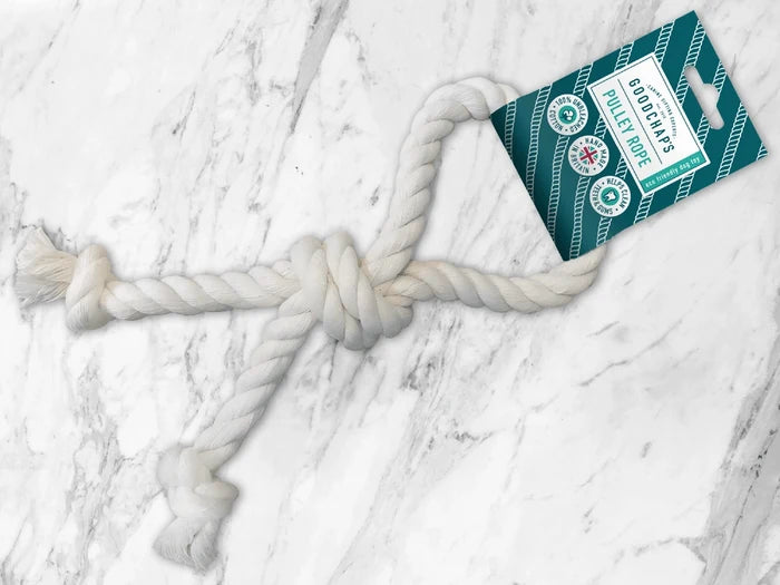 Pulley Rope - Natural Cotton Rope Toy