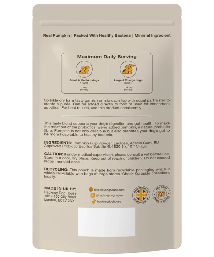 Pumpkin Powder & Probiotic
