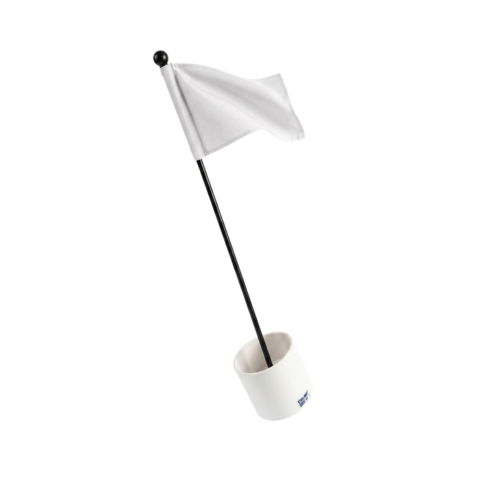 Putting Green Flag Kit (Cup + Flag) | Backyard Golf Accessory | Trylawn by SynX | Canada