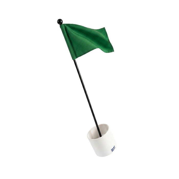Putting Green Flag Kit (Cup + Flag) | Backyard Golf Accessory | Trylawn by SynX | Canada