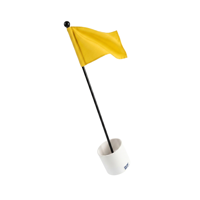 Putting Green Flag Kit (Cup + Flag) | Backyard Golf Accessory | Trylawn by SynX | Canada