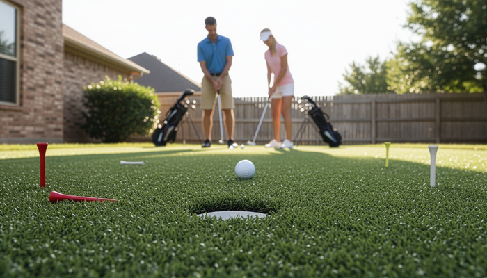 Putting Green Max Artificial Grass (15mm, 60oz) | Trylawn by SynX | Canada