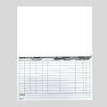 QVF Registration Master Card - NO PUNCHING (FM-135)