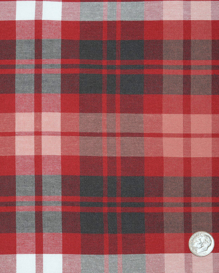 Red Grey Checks Shirt