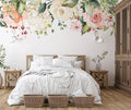 Rose Botany Wallpaper Mural: Plant Peel and Stick Wall Art
