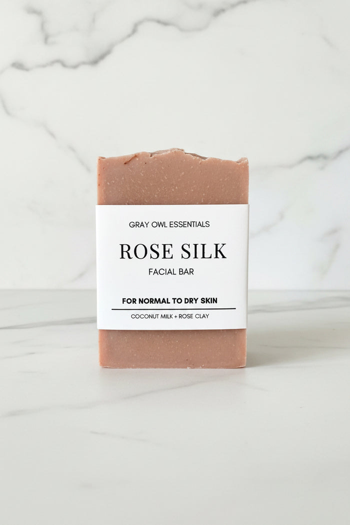 Rose Silk Facial Bar | Dry to Normal Skin