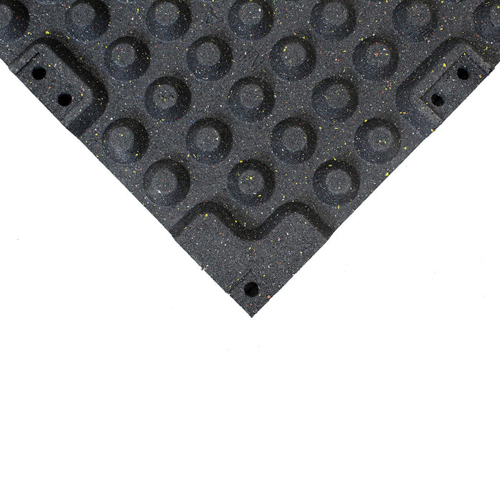 Four pack layout of the Rubber Gym Floor Tiles Canada