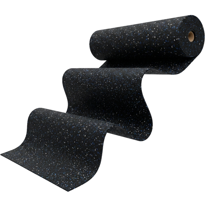 Rubber Gym Flooring Roll 4’ x 25’ (8mm) | RubberBoX by SynX | Canada