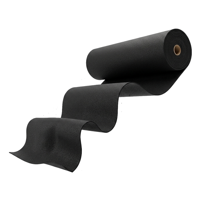 Rubber Gym Flooring Roll 4’ x 25’ (8mm) | RubberBoX by SynX | Canada