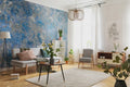 Rusty Copper Effect Wallpaper: Self-Adhesive Blue Deco Art Mural