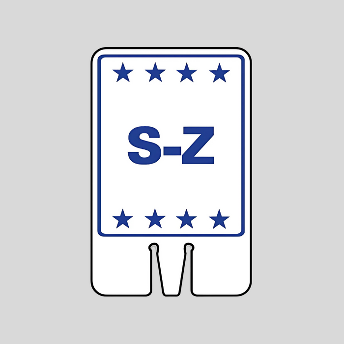 S-Z Cone Topper Sign (SG-314I1)