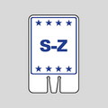 S-Z Cone Topper Sign (SG-314I1)