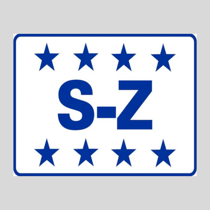 S-Z Corrugated A-Frame Sign - Multi (SG-314G)