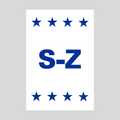 S-Z DOUBLE SIDED Metal A-Frame Sign (SG-314A2)