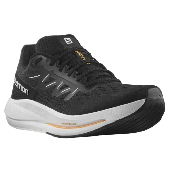 SALOMON SPECTUR trail running shoes - black/white/orange