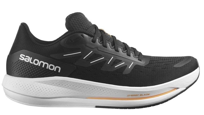 SALOMON SPECTUR trail running shoes - black/white/orange