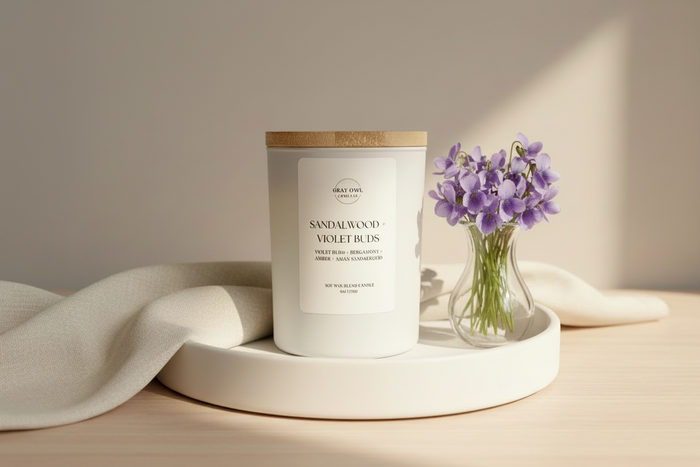 Sandalwood + Violet Buds Candle