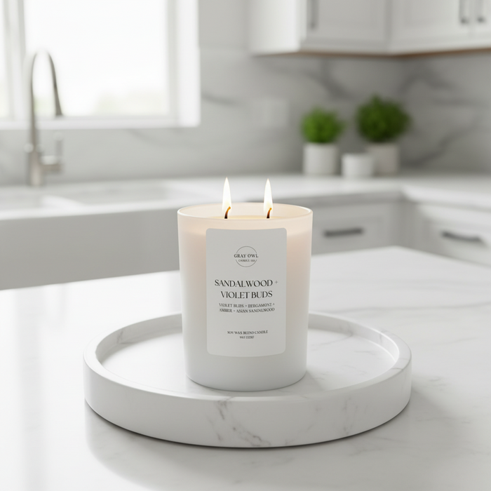 Sandalwood + Violet Buds Candle