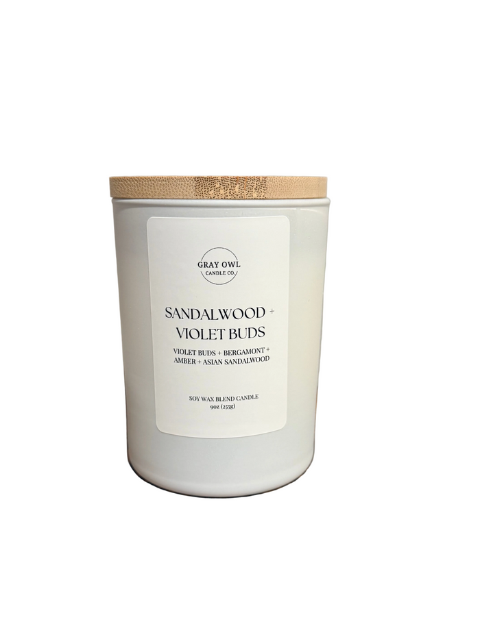 Sandalwood + Violet Buds Candle