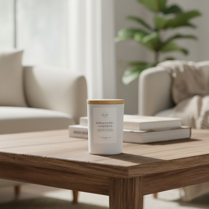 Sandalwood + Violet Buds Candle