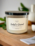 Santal + Coconut Large Soy Candle | 3 Wick