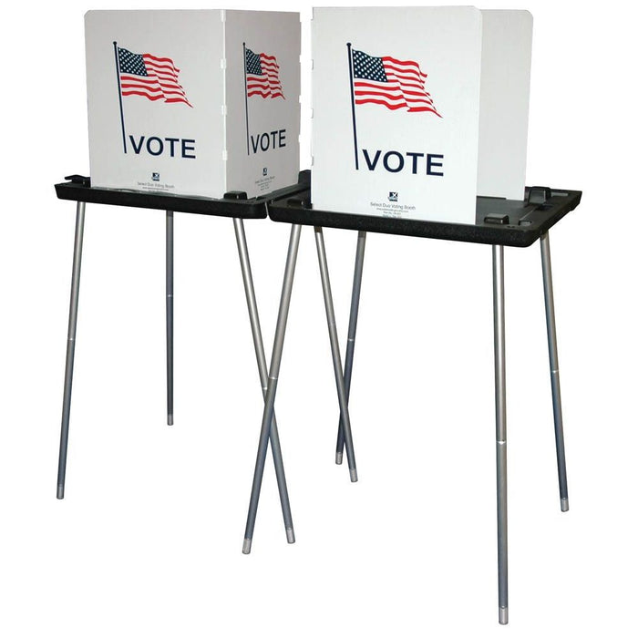 Select Duo Voting Booth, NO Light (VB-201)