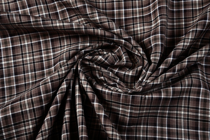 Shades Of Brown Twill Checks