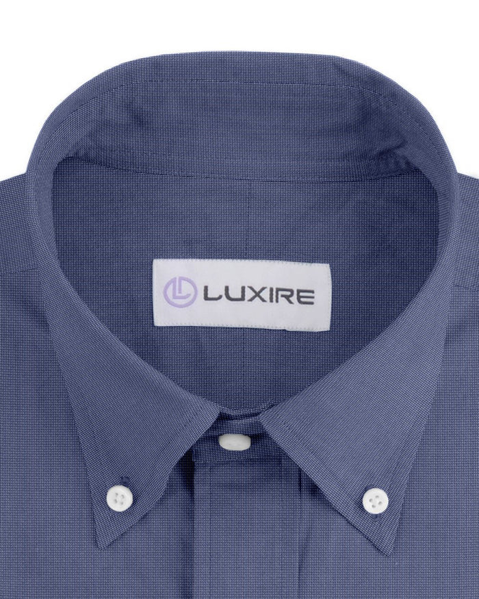 Skipper Blue End on End Dress Shirt