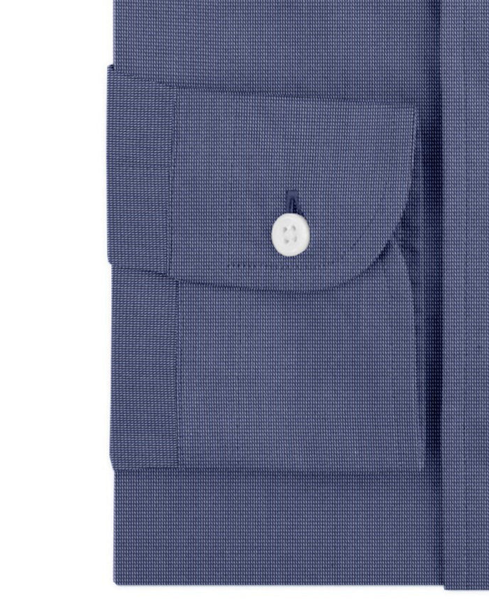 Skipper Blue End on End Dress Shirt