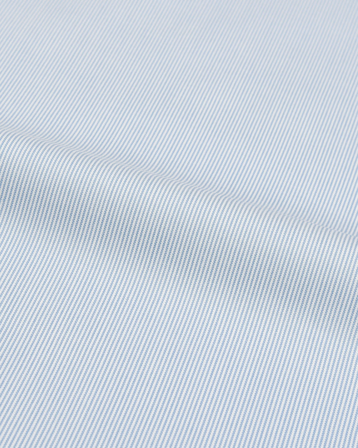 Sky Blue Mille Stripes Shirt