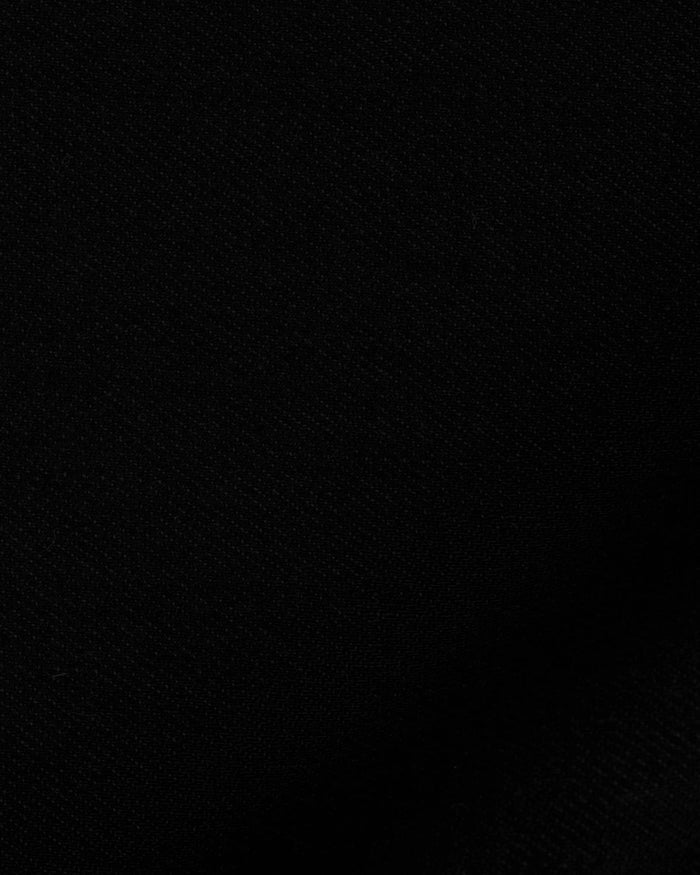 Sondrio Cotton: Black Heavy Denim Twill