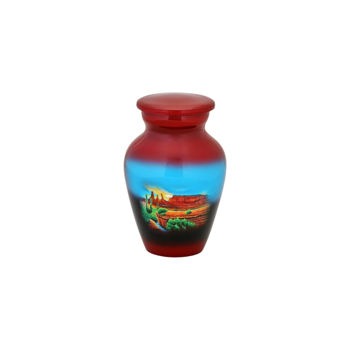 Sonoran Desert Artist Keepsake Urn — ISU-RJ-0042