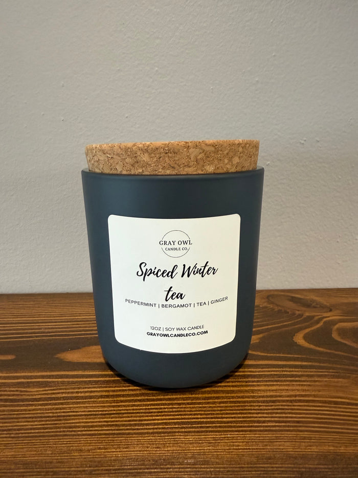 Spiced Winter Tea Wooden Wick Candle