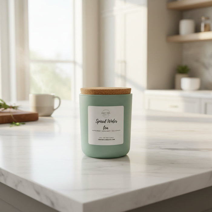 Spiced Winter Tea Wooden Wick Candle