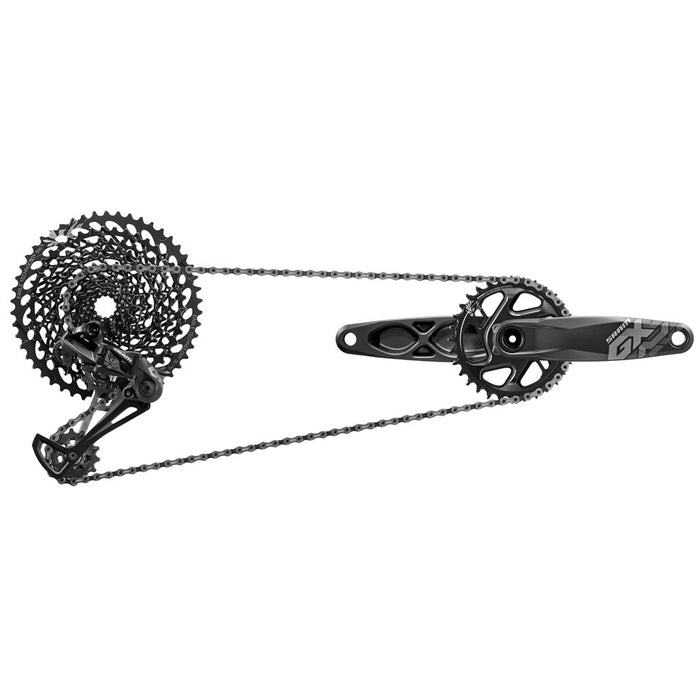 SRAM GX Eagle 12-speed chain - silver/black with PowerLock