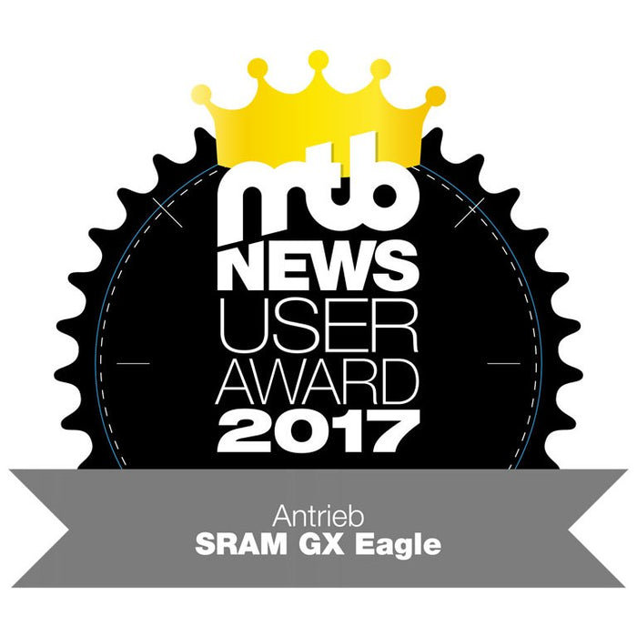 SRAM GX Eagle 12-speed chain - silver/black with PowerLock