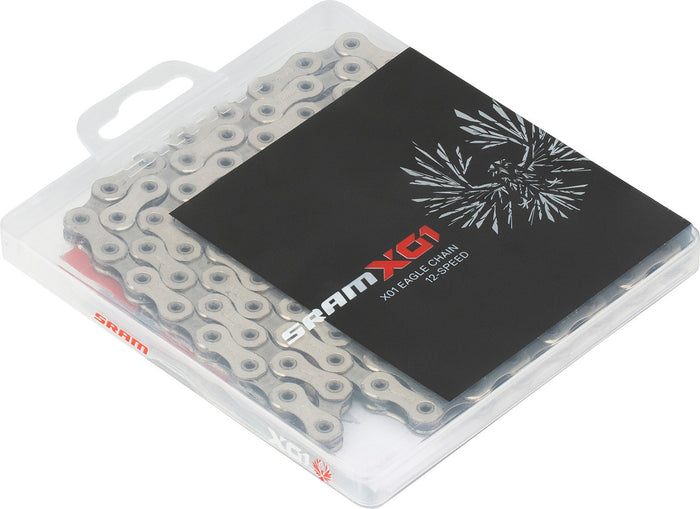 SRAM X01 Eagle Chain 12-speed - silver with PowerLock