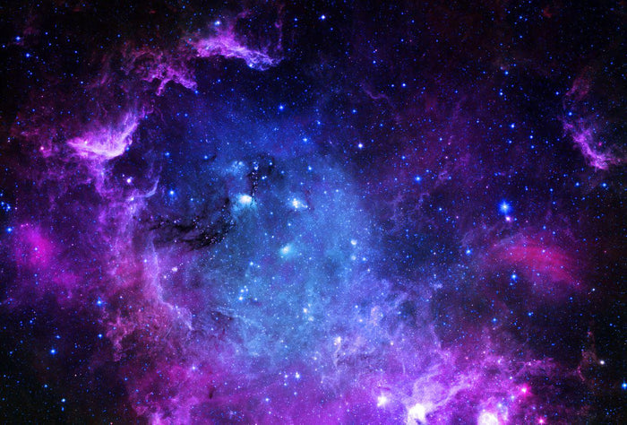 Stars in Space Wallpaper: Solar System Mural