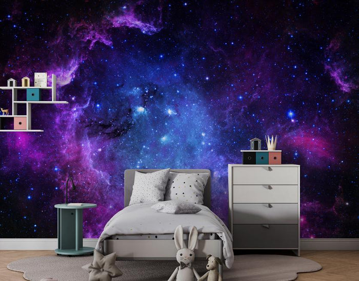 Stars in Space Wallpaper: Solar System Mural