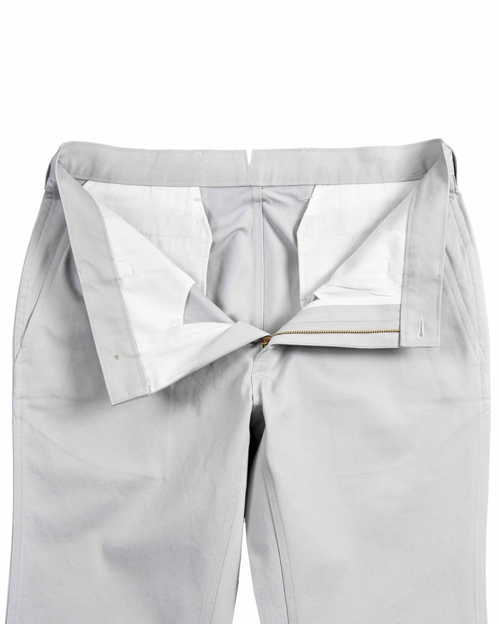 Stone Grey Plain Chino