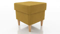 STOOL OSLO WITH STORAGE 40X40CM WOODEN LEGS EASY CLEAN FABRIC KRONOS 01Pouf dimensions: width 40 cm height 43 cm depth 40 cm height of the legs 13 cmPouf opened with a container.Anna Furniture