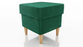 STOOL OSLO WITH STORAGE 40X40CM WOODEN LEGS EASY CLEAN FABRIC KRONOS 19Pouf dimensions: width 40 cm height 43 cm depth 40 cm height of the legs 13 cmPouf opened with a container.Anna Furniture